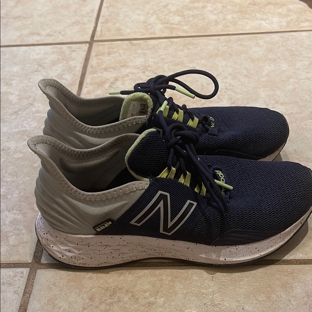 New Balance Navy and Gray Sneakers